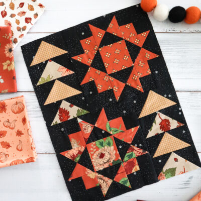 Boo to You Mystery Quilt Along – Week 2