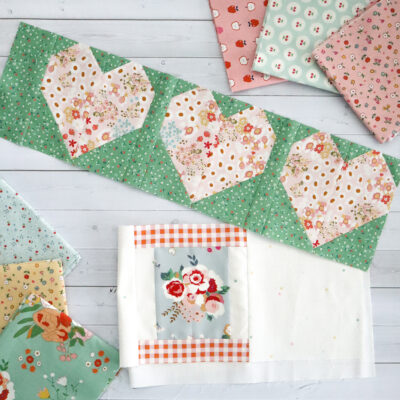 Sewing Machine Love Sew Along – Week 1: Spool and Hearts